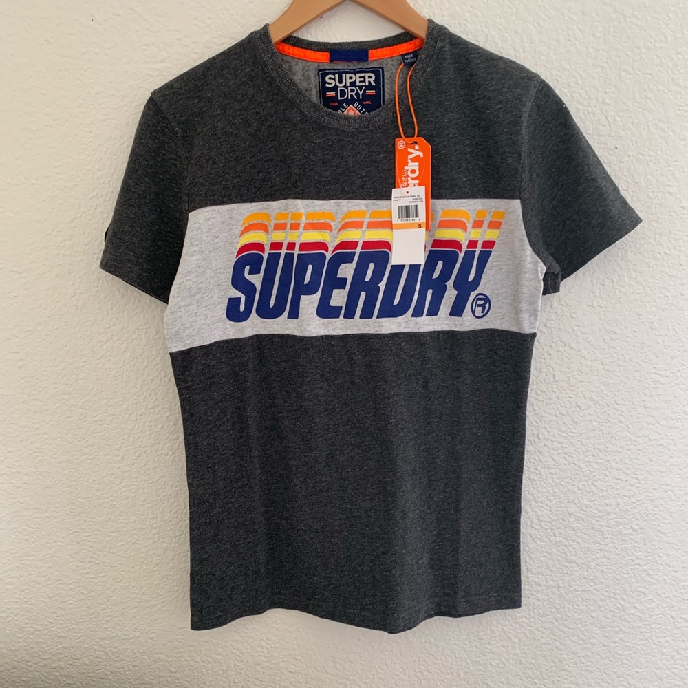 New Superdry Tee Shirt Small Super Dry Multicolor